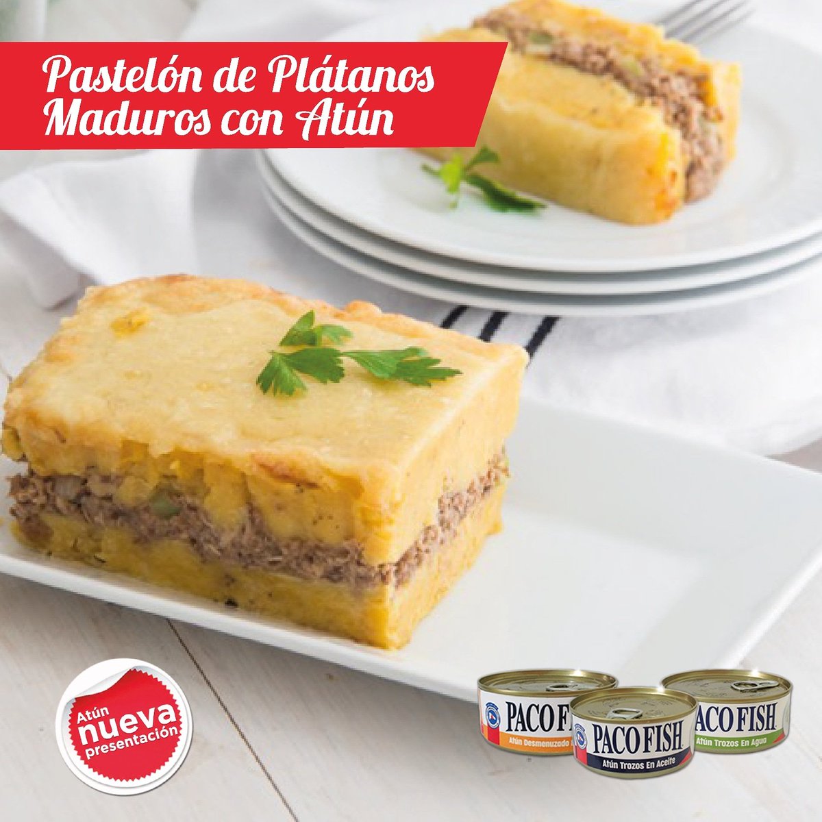 PacoFishRD's tweet photo. Complace tus antojos con las Únicas y Originales 😍, ahora nuestro Atún en nueva presentación
#Atun #AtunPacoFish #PacoFish https://t.co/RKpxtJpQk1