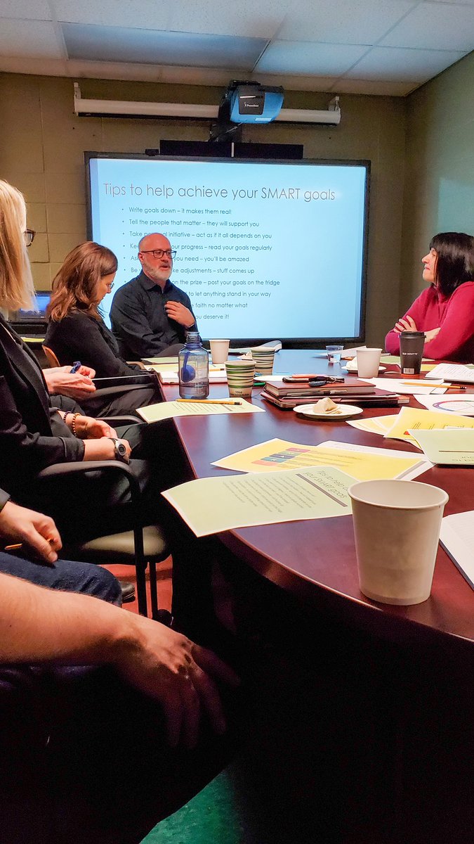 It was a great session today with <a href="/cbuniversity/">CBU</a> Assistant Professor <a href="/canadianwilliam/">canadian_william</a> learning about setting SMART Goals for your personal and professional life. What will you achieve in 2020? #university #teachingandlearning #goalsetting
