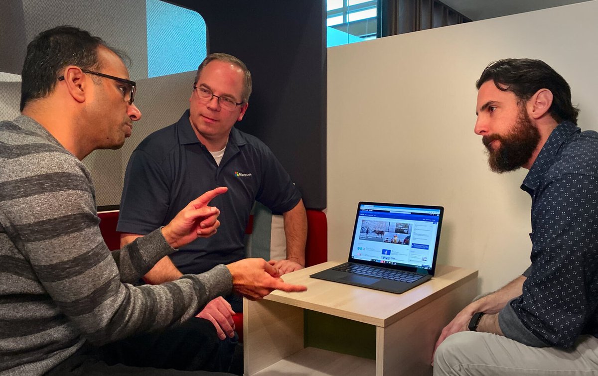 SharePoint's tweet photo. Microsoft moves its main employee portal (MSW) to a @SharePoint *home site* in @Microsoft365.

“MSW is for the entire org, tailored to all of our employees based on where they work and who they work with, and is accessible on any device, anywhere.”

Blog https://t.co/bwvsFi95nw https://t.co/ApJfbi2fVq
