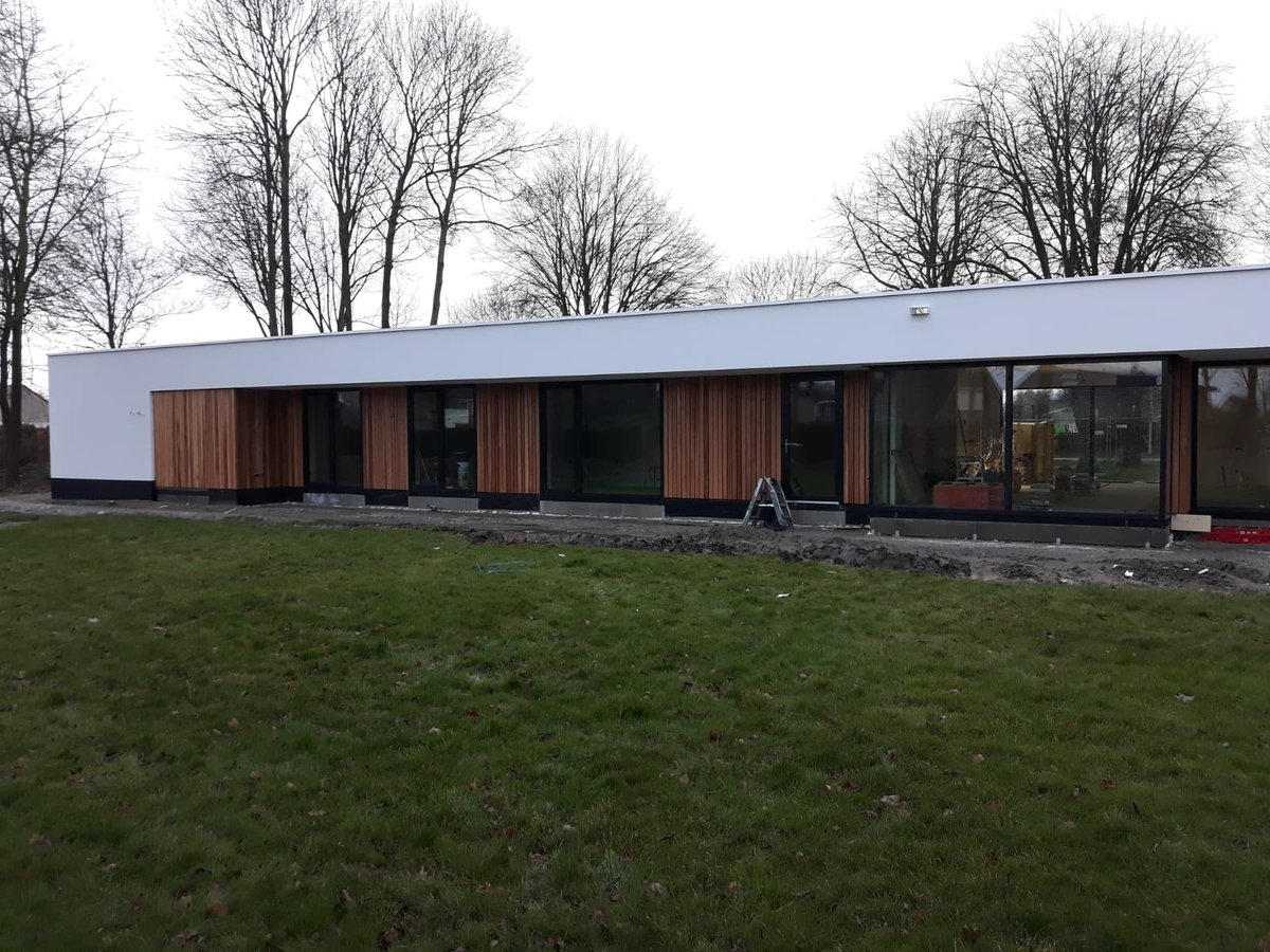Het wordt steeds een stukje mooier in #Goes #nieuwbouw #exclusieve #woning <a href="/FraanjeBouw/">Fraanje B.V.</a>