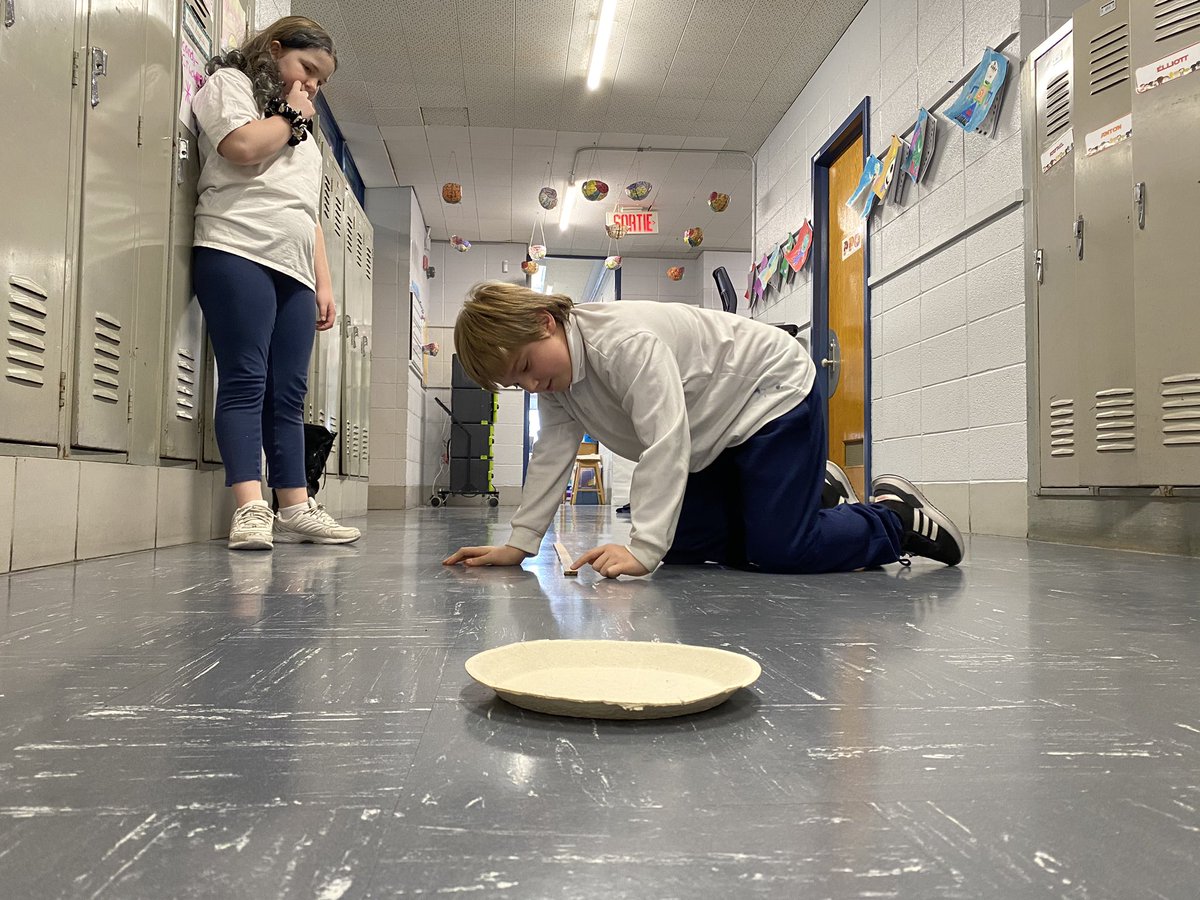 MsJennsClass's tweet photo. The metric Olympics! Students practicing estimation and measurement skills. @PET_EMSB #Mathematics https://t.co/gf1ZjDdNZ0