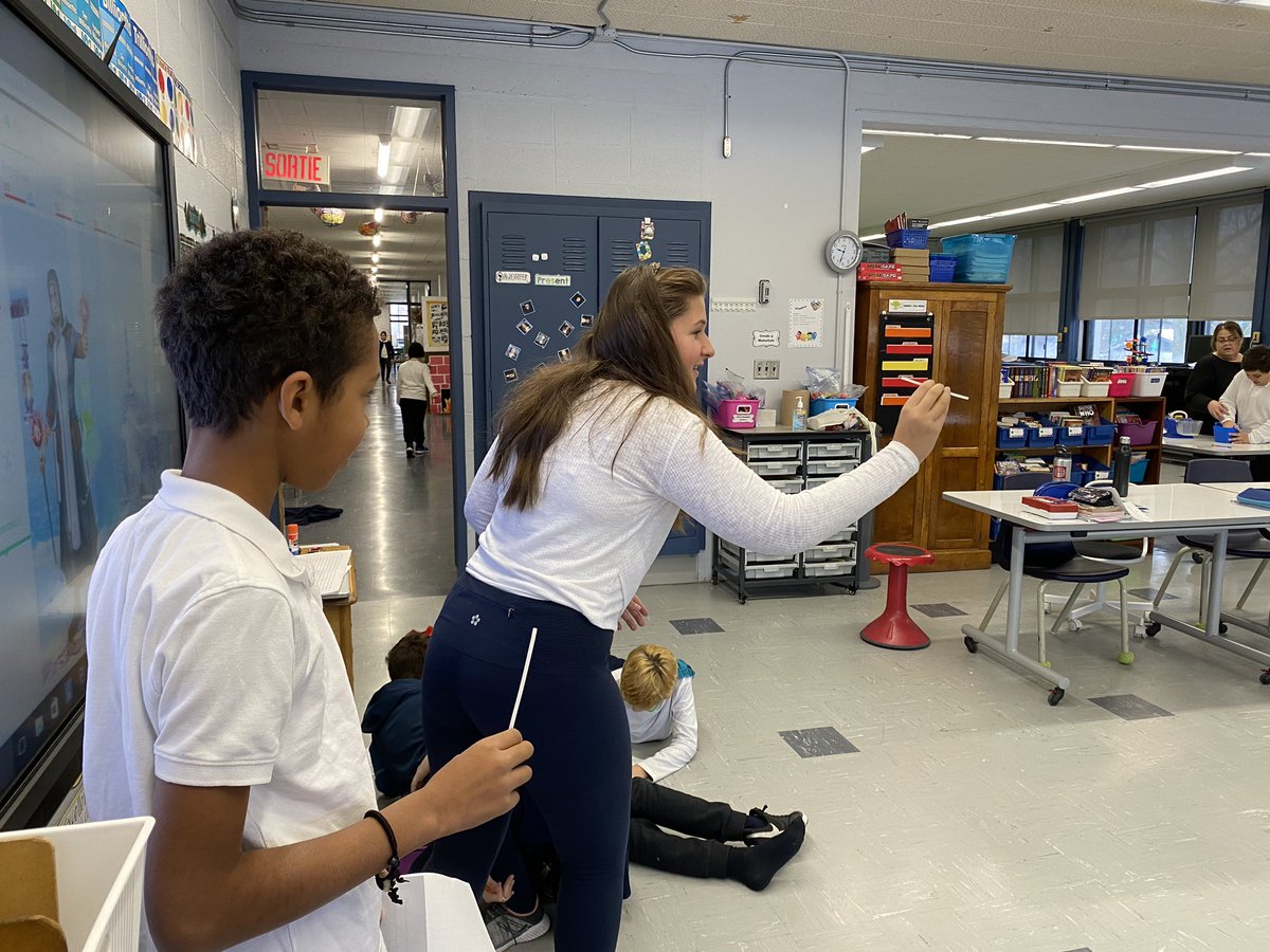 MsJennsClass's tweet photo. The metric Olympics! Students practicing estimation and measurement skills. @PET_EMSB #Mathematics https://t.co/gf1ZjDdNZ0