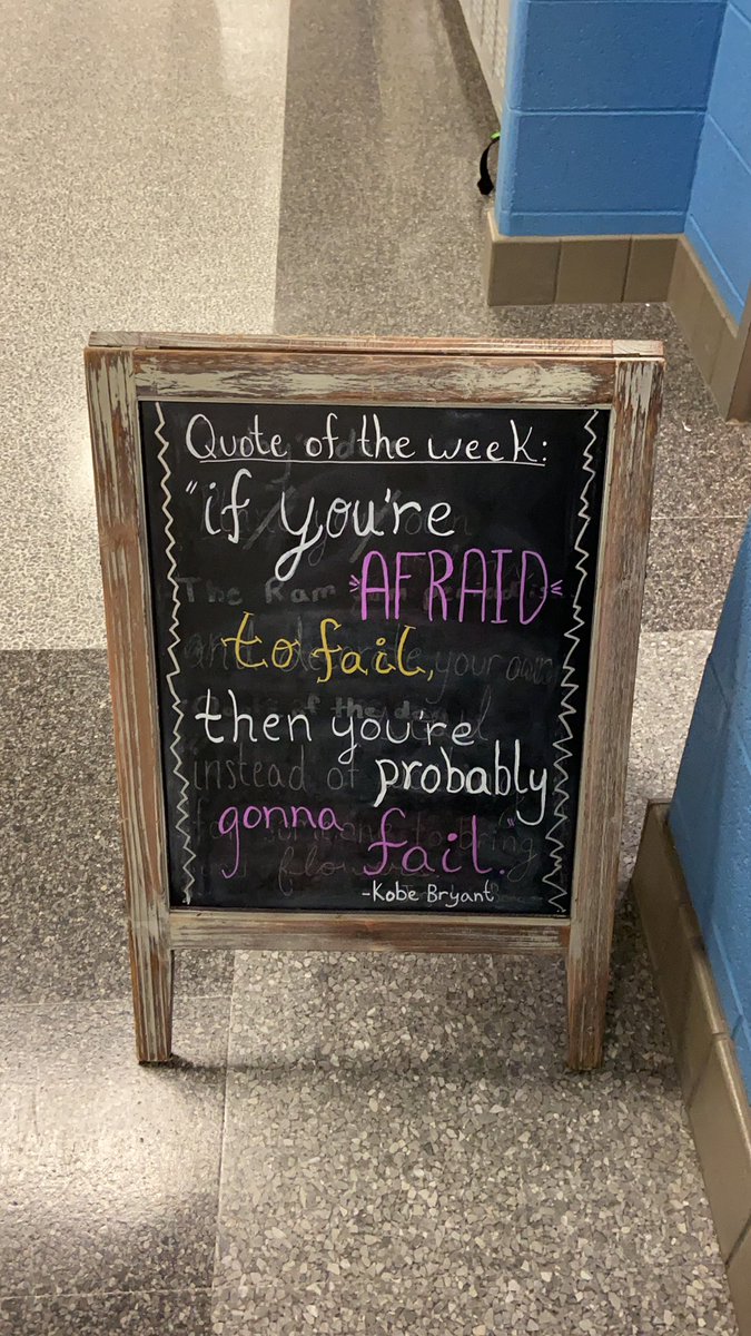 RVHSWriting's tweet image. One of our tutors, Anya Passino, decorated the Writing Center board with this quote today: