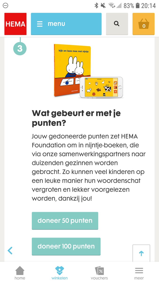 DafnevdMeer's tweet photo. Mooie actie @HEMA! Ik heb niet zo veel punten, maar alle kleine beetjes helpen 😊 https://t.co/s3c3dR7ZDm