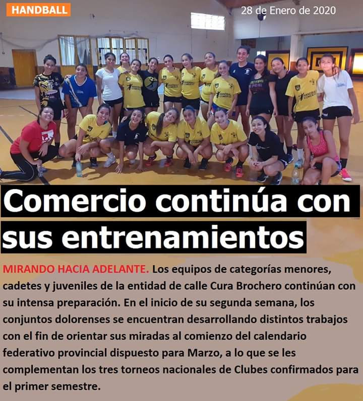 HandballClubComercio (@handballvd) on Twitter photo 