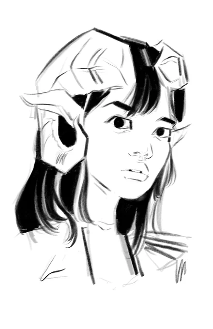 Sketched some characters from my Dnd campaign 