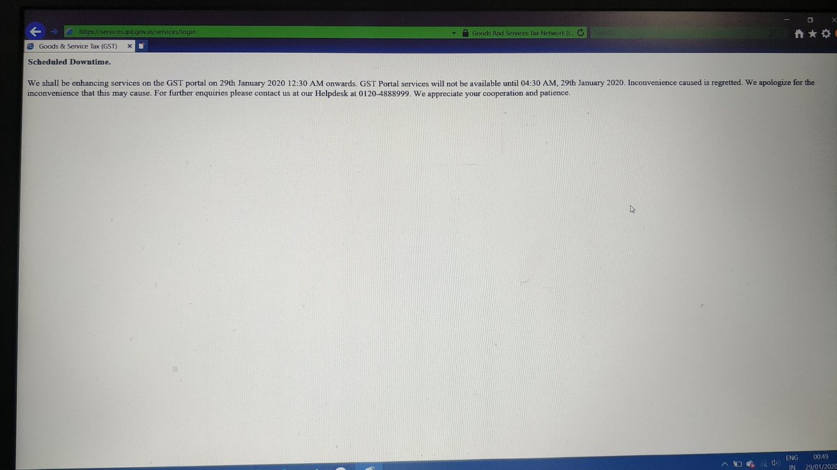 taxproindia's tweet image. What is this?? GST Site is down.
#ExtendGSTR9 #extendgstr9c