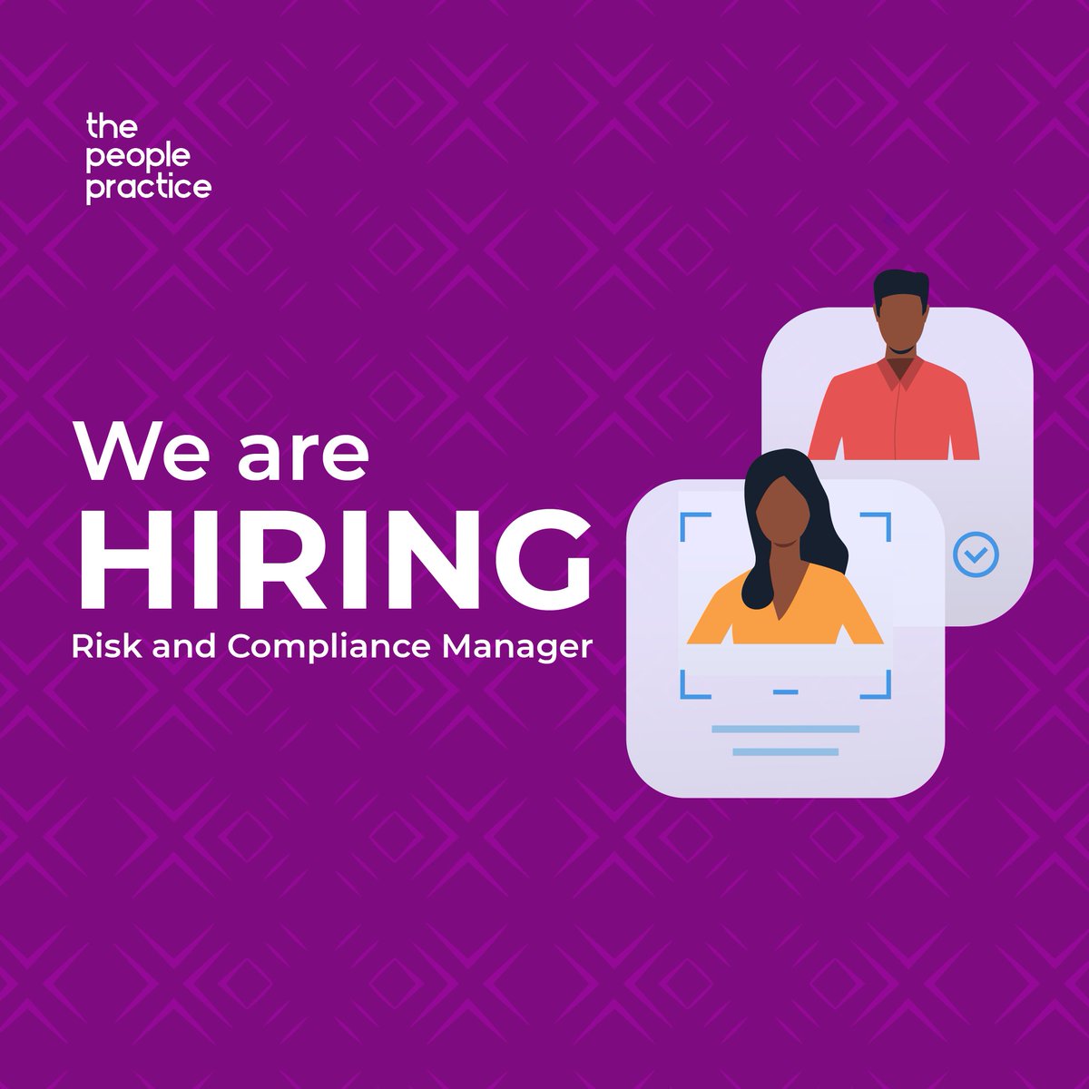 #Vacancy 

Are you a Risk and Compliance Manager with 5 years experience? Are you based in Lagos? 

For an opportunity to work at a PropertyTech company, apply here: bit.ly/2U7rwPN

#riskmanagement #internalaudit