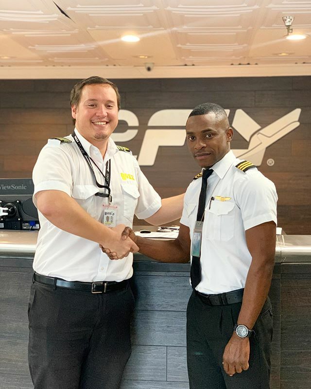2flyairborne's tweet photo. Congratulations to Conrad from Jamaica on earning his flight Instructor certificate! ✈️✅
•
•
•
 https://t.co/H9YGBJDHBK https://t.co/6pt3MHmBdT
