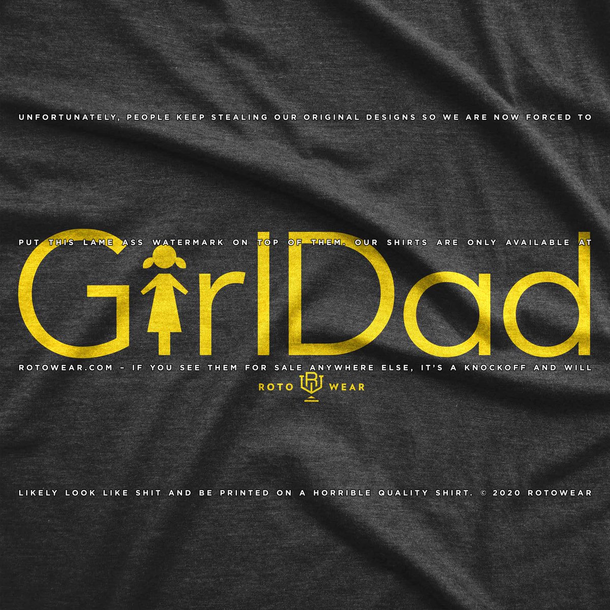 #GirlDad

All net proceeds will be donated to the Kobe &amp; Vanessa Bryant Family Foundation.

🔥👕 available only at:
rotowear.com/products/girld…