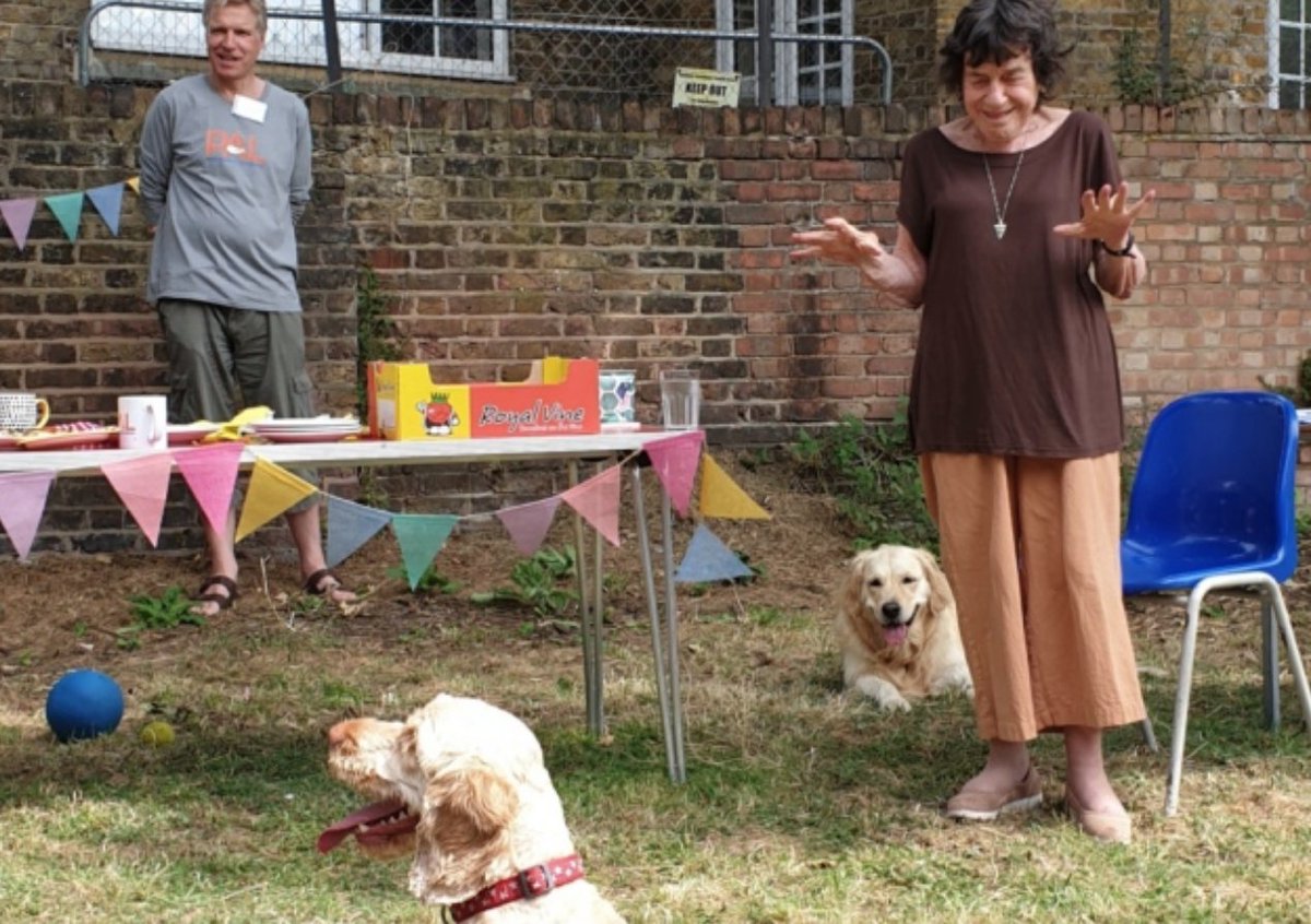 PetsALLondon's tweet photo. We're looking forward to seeing our guests, dogs and dog owners at PAL this weekend!

We're thrilled to be joined once again by Lynn Ruth Miller, who will be making a special guest appearance and telling us dog stories to make us laugh. https://t.co/5nLGwTdcci
