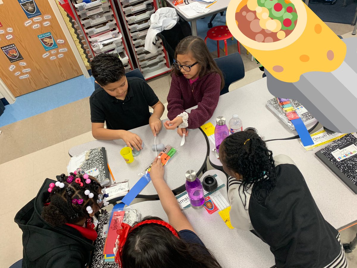 MsMCTaylor's tweet photo. Showing the relationship between fractions and division using playdoh burritos!! 🙌🏻 @LockeKelly @JennyWorks2 @allysonlbell @RangeElementary #rangeridernation https://t.co/ctacrAiGH1