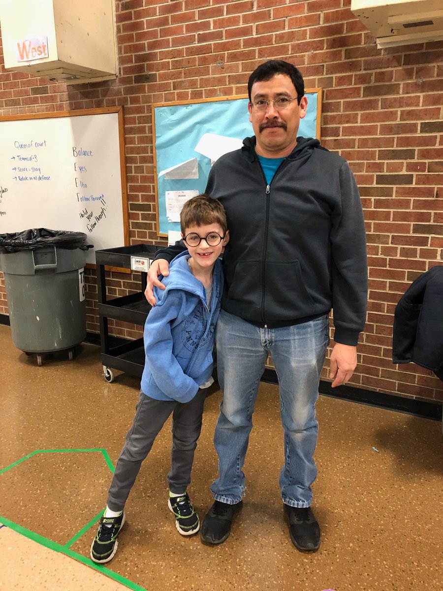 Kristin__Neu's tweet photo. It's dress up like your kind teacher day at Kipling and this sweet boy dressed up as Mr. Rodrigo, our kind and hardworking school custodian.  @KipElem #kiplingiskind #kip109 #engage109 https://t.co/MHpdYciO2P