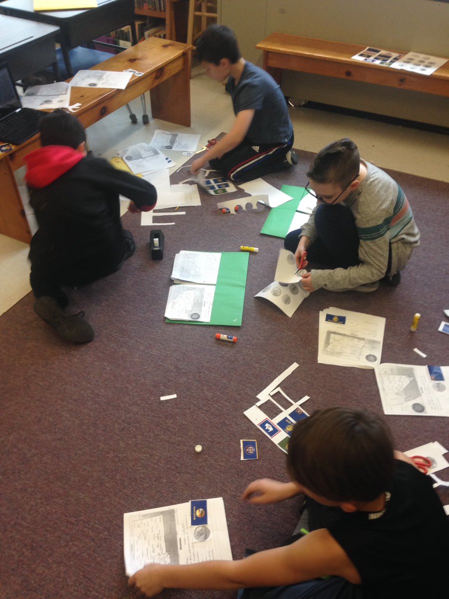 If this is how messy it got gluing quarter and flag pictures, I'm sorry I've been sending them home!😉