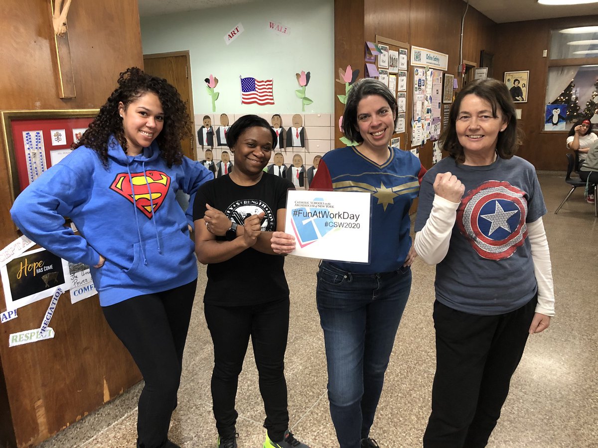 StPetersYonkers's tweet image. #HaveFunAtWorkDay #CSW2020 @CWCatholicSchls