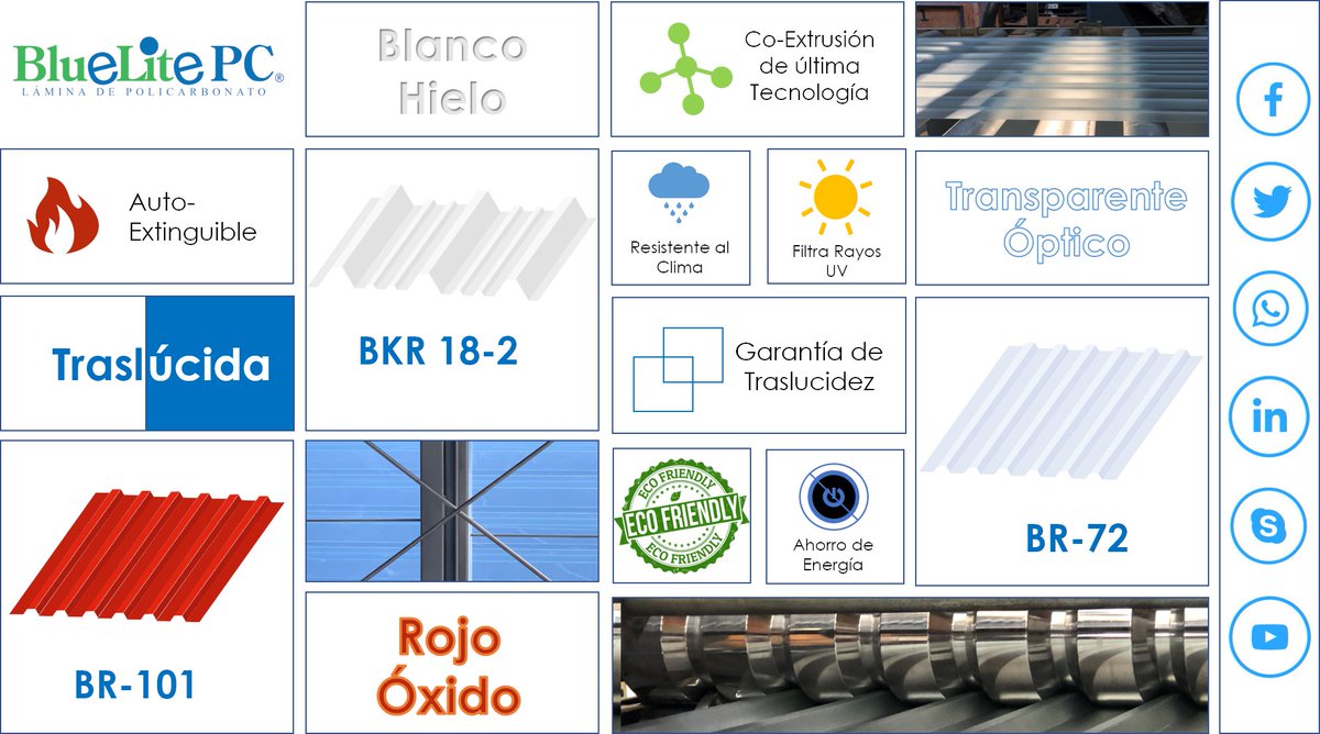 BlueLite_PC's tweet photo. Encuentra la máxima calidad en lámina de policarbonato con BlueLite PC. Orgullosamente Mexicano.

#Policarbonato #Ecofriendly #Construccion https://t.co/MP7oXFgSQv