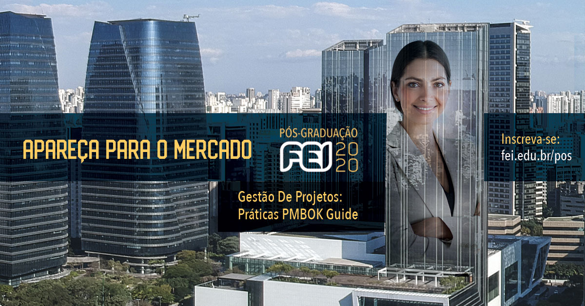 FEI_online's tweet photo. Inscrições abertas para o curso de Especialização em Gestão de Projetos: Práticas PMBOK Guide, que tem por objetivo capacitar profissionais aptos a gerenciar projetos nos mais diversos modelos de organizações. Saiba mais: https://t.co/ya4HC1R9rc
#FEI #Especialização #PMBOKGuide https://t.co/qg59X7tXCi