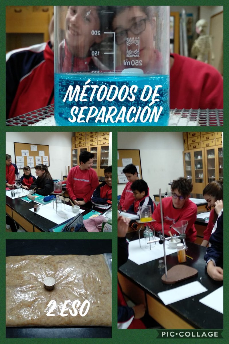 trinitariosM's tweet photo. En 2ESO practicamos la separación magnética y la cristalización de sales #inteligenciavisual @centrosFEST https://t.co/Sa2hch8mRW