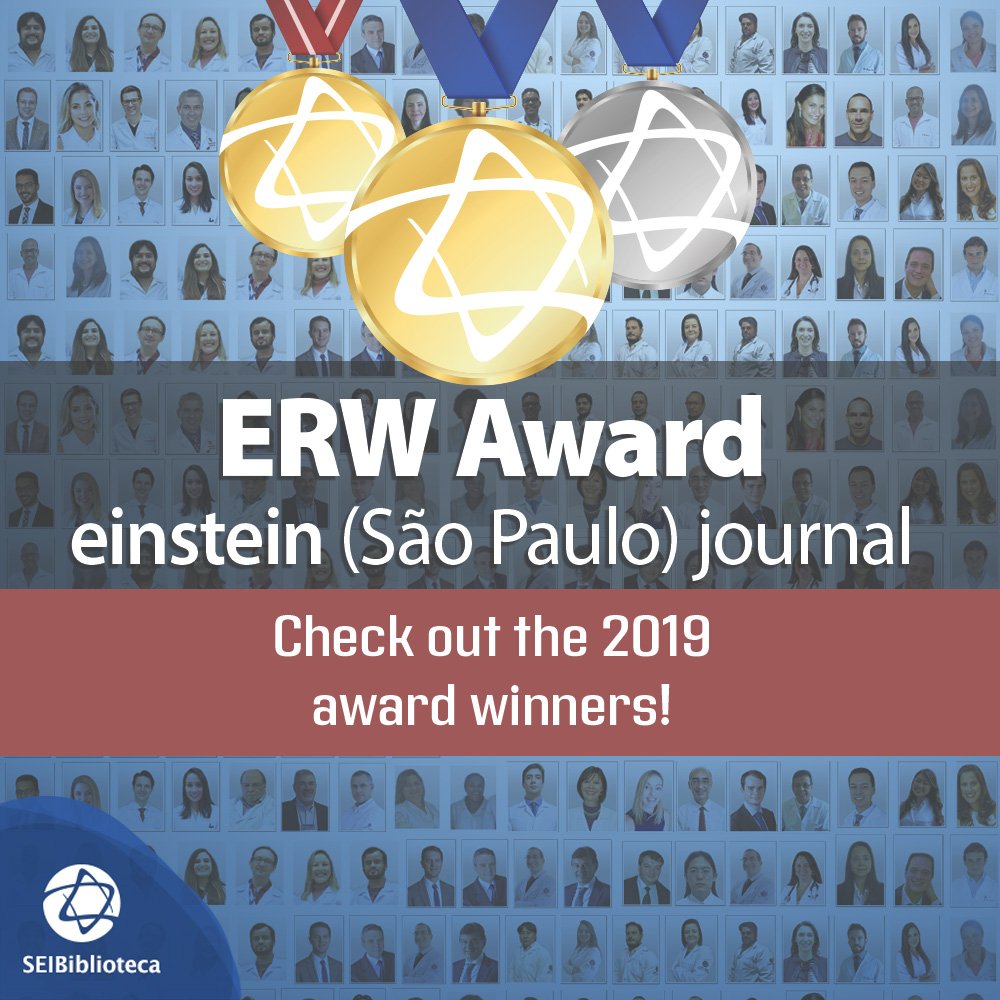 journaleinstein's tweet photo. The article https://t.co/7RnWCy9DD9 was awarded the 2nd place in Surgical category.
#ERWAward is promoted yearly by the einstein (São Paulo) journal. Learn more at https://t.co/f1GrF1lveM
#einsteinjournalaward #scientificarticleaward #einsteinjournal #publishineinstein https://t.co/UnlAGlH7K1