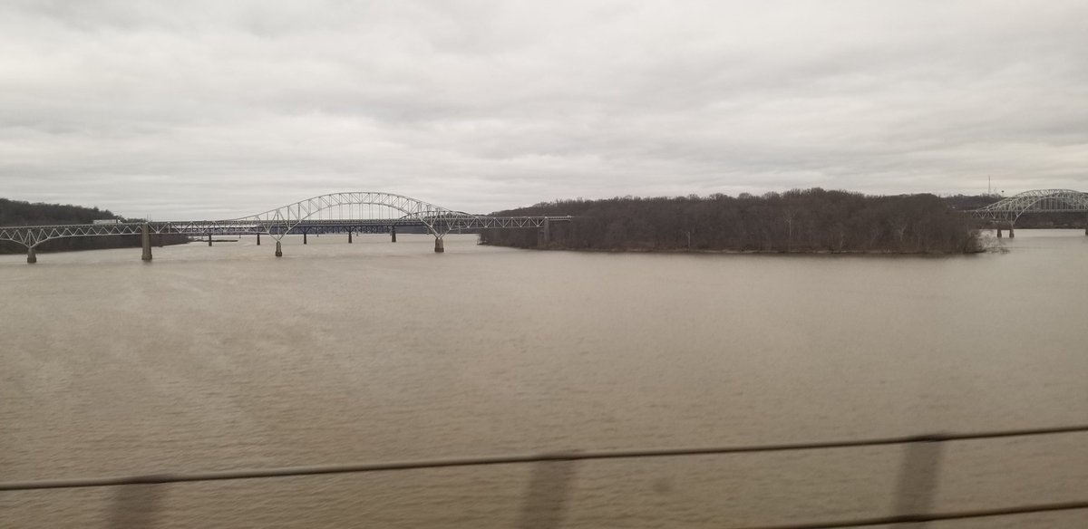 River en route from DC to Philadelphia on Amtrak