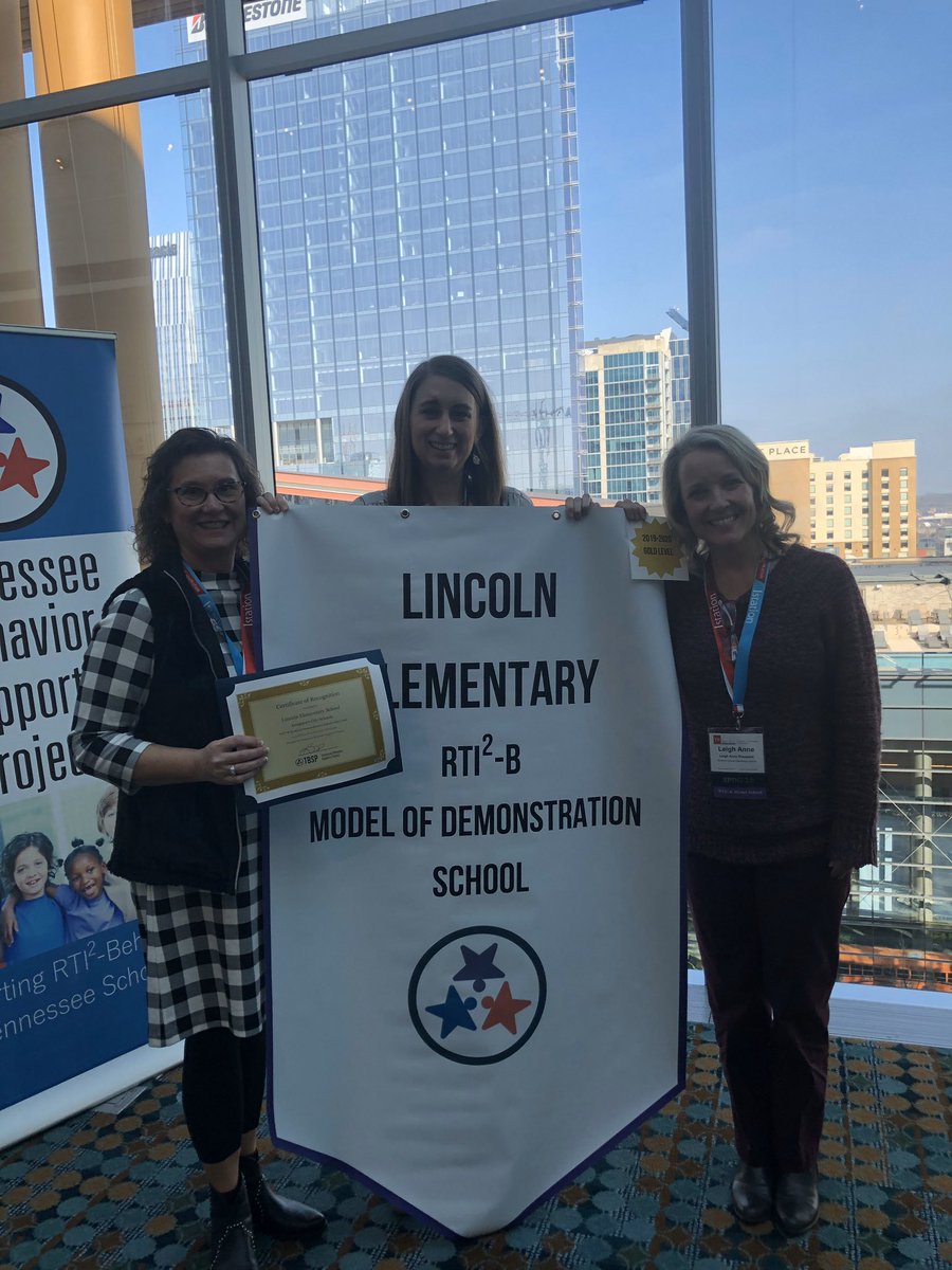 Honored to be named: Gold Level Model of Demonstration School today in Nashville at the Partners in Education Conference! #BestInTown <a href="/KCS_Lincoln/">Lincoln Elementary</a> <a href="/ALESPTO/">Lincoln PTO</a> @KCS_District