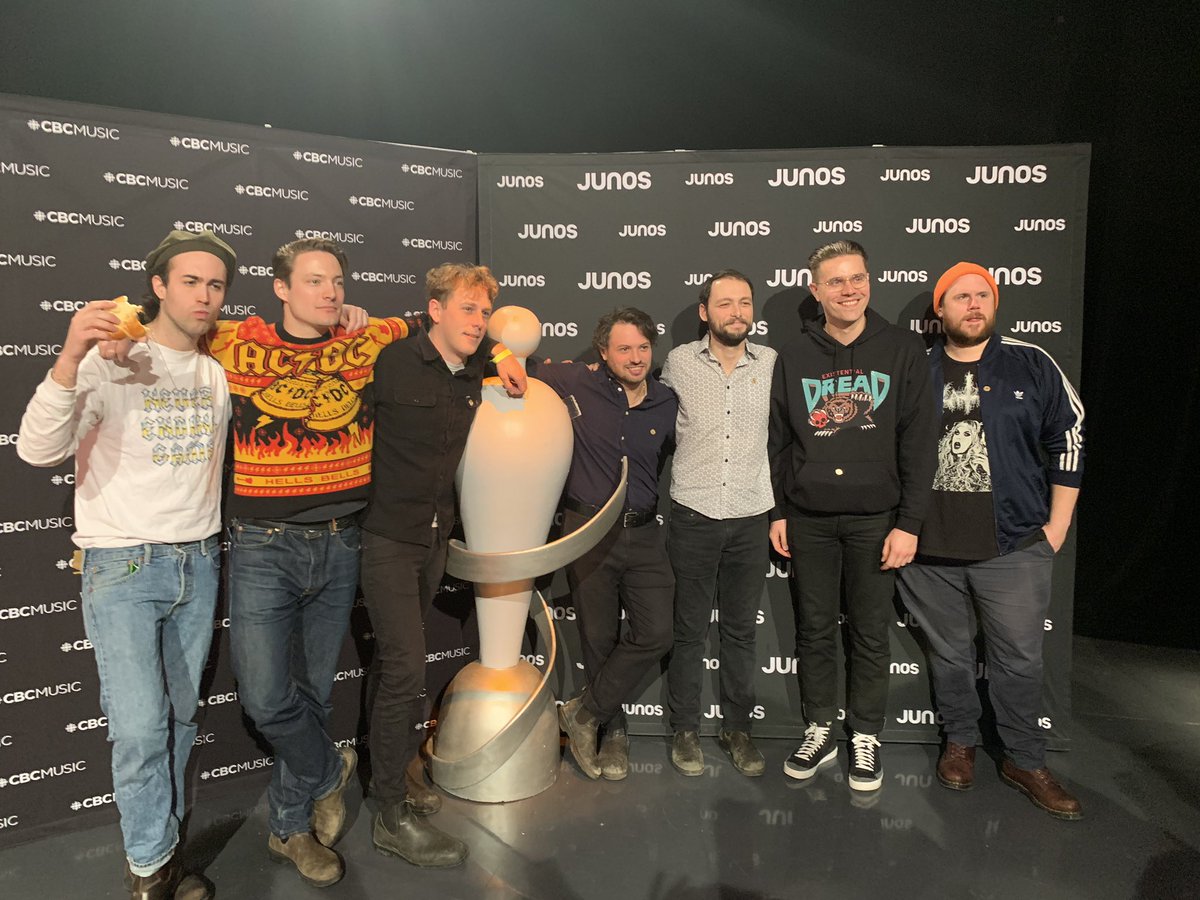 thedirtynil's tweet photo. Honoured to be nominated with some old pals @TheJUNOAwards 💀⚡️🌹
#startedfromthebottom #JUNOS #mastervolume https://t.co/Tq1MfSqrWG