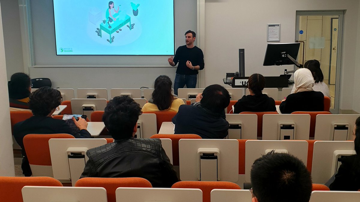 officendragons's tweet photo. A MASSIVE thank you to @UCLLegalHackers  for the invite to speak at Journey to LawTech. An absolute pleasure to speak beside @ashurst's very own Tara Waters on the future of #LegalTech in the industry, as well as how those inspired by this amazing industry can get involved! https://t.co/2aS6NIOdwO
