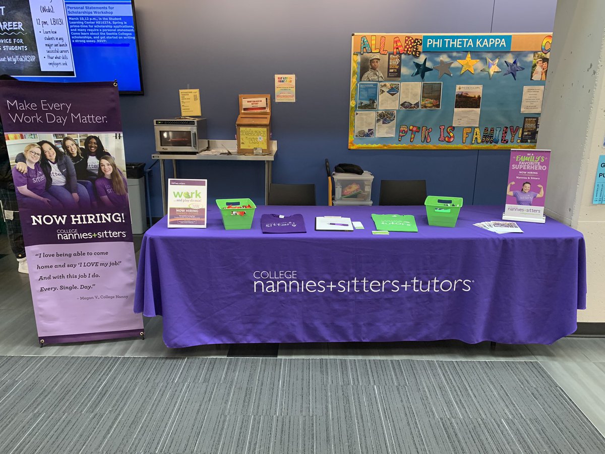 College Nannies, Sitters + Tutors: Seattle tweet media