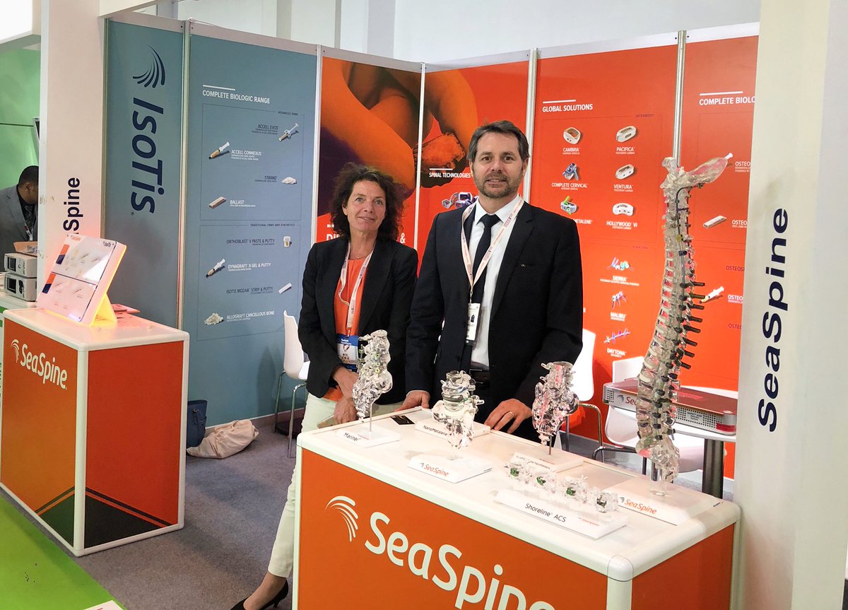 seaspine's tweet photo. This week, SeaSpine® is in Dubai at the Arab Health congress. Visit booth #H1.B01 to learn more about our products and procedural solutions! #ArabHealth #Spine https://t.co/HFMRs3ccns