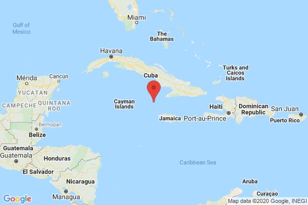 eqgr's tweet photo. (REVISION) 7⃣7⃣ Earthquake Mw 7.7, 28/01 14:10, depth: 10 Km, CUBA REGION (Source: GFZ Potsdam) #earthquake - https://t.co/d0GW5NxDV8 https://t.co/oUizYAtdz7