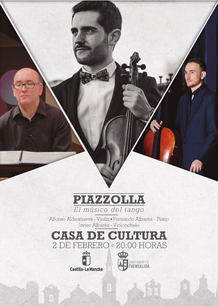 grupoadfusion's tweet photo. Quiero agradecer al @AytoFuensalida el poder participar en la actuación de @alfonsoahviolin que tendrá lugar este 2 de Febrero con la creación del cartel y  a @gobjccm por su difusión y apoyo.
#Gacias https://t.co/PryawPtZU4