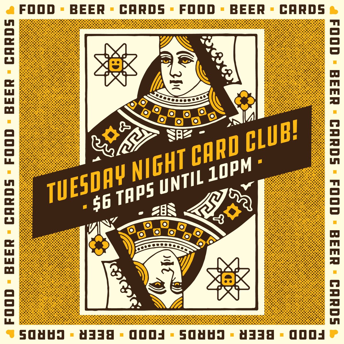 CheeseLouiseMN's tweet photo. Tuesday Night Card Club at Cheese Louise! We have a crew that comes in every Tuesday night to play cards. Feel free to join in! Or, if cards aren’t your thing, enjoy the $6 tap beer until 10pm! https://t.co/f3wOt9DUTA