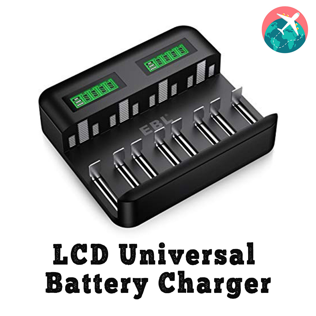 Flightcompare_'s tweet photo. EBL LCD Universal Battery Charger for AA AAA C D Rechargeable Batteries with Type C Input, with Intelligent Battery Detection Technology

Shop Now 👉 https://t.co/pR5WDp4FJ5

#TravelAccessories #BatteryCharger #travel #travelling #readytogo  #flightcompare #letsgoeverywhere https://t.co/4e2SS1ZUid