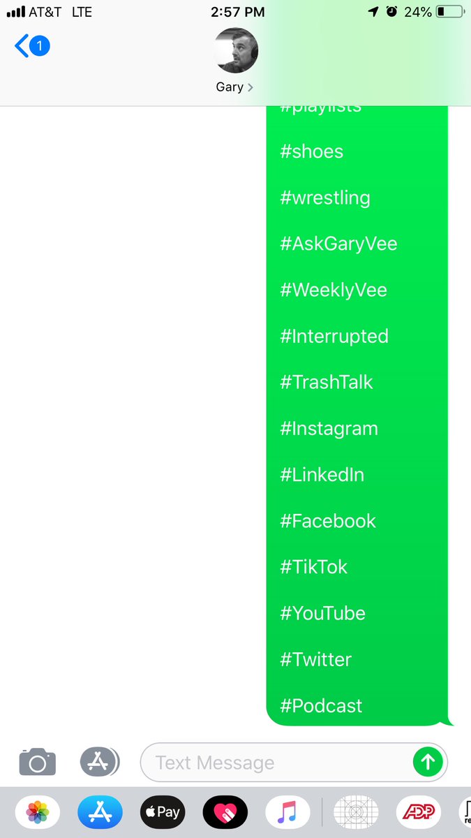 mostlyon2wheels's tweet image. thank you @garyvee &amp;amp; @TeamGaryVee for the #nextlevel #innovative text platform! as you can see i’m #optin on everything! if #garyvee is talking about something i’m listening 👂🏻