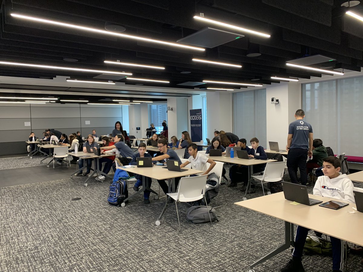 MrDaCosta8's tweet photo. Kids were engaged and excited to test out their creations. Cheers for the invite! https://t.co/snzWhAL1Sf