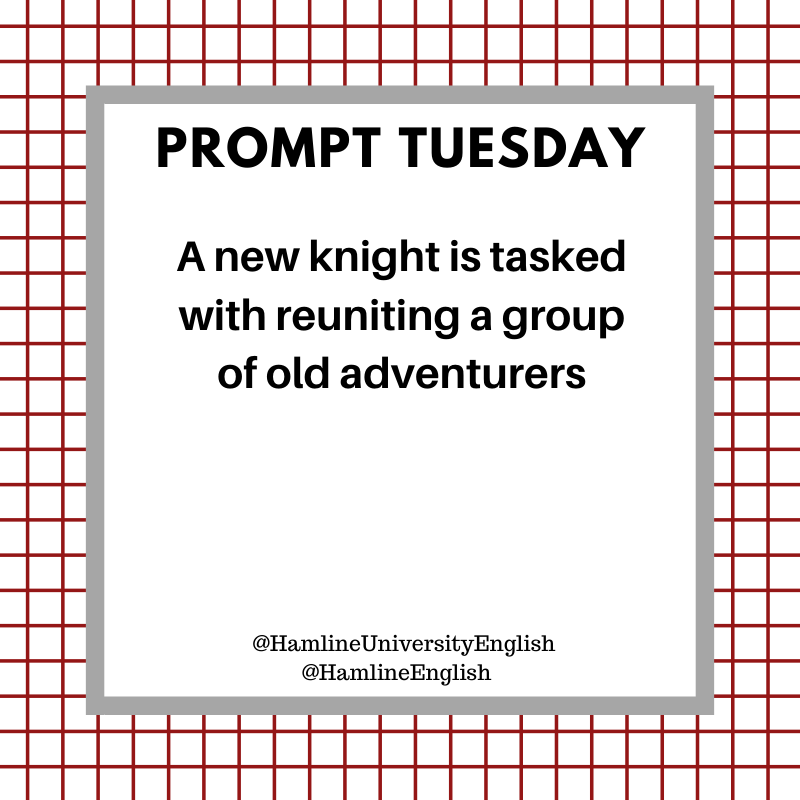 HamlineEnglish's tweet photo. Here's to another #PromptTuesday!
#writing #writingprompt #prompt https://t.co/BMAeSh1Tu4