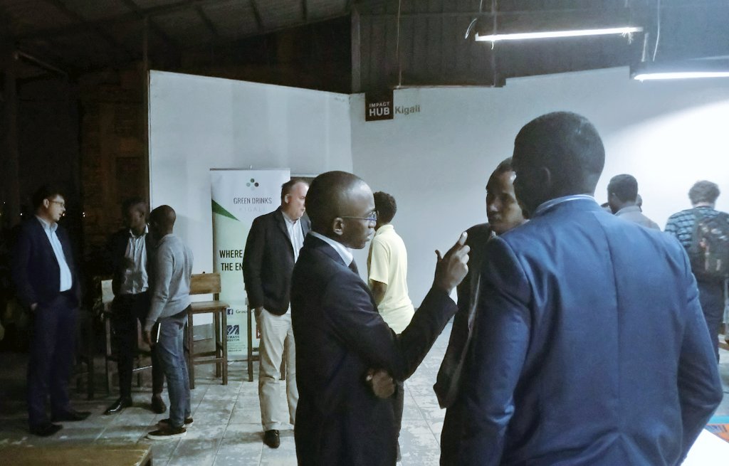 Thanking everyone who attended today's informative #Greendrinks event on the flooding problem in #Rwanda. 👏

Let's meet again in February! #GreenRwanda