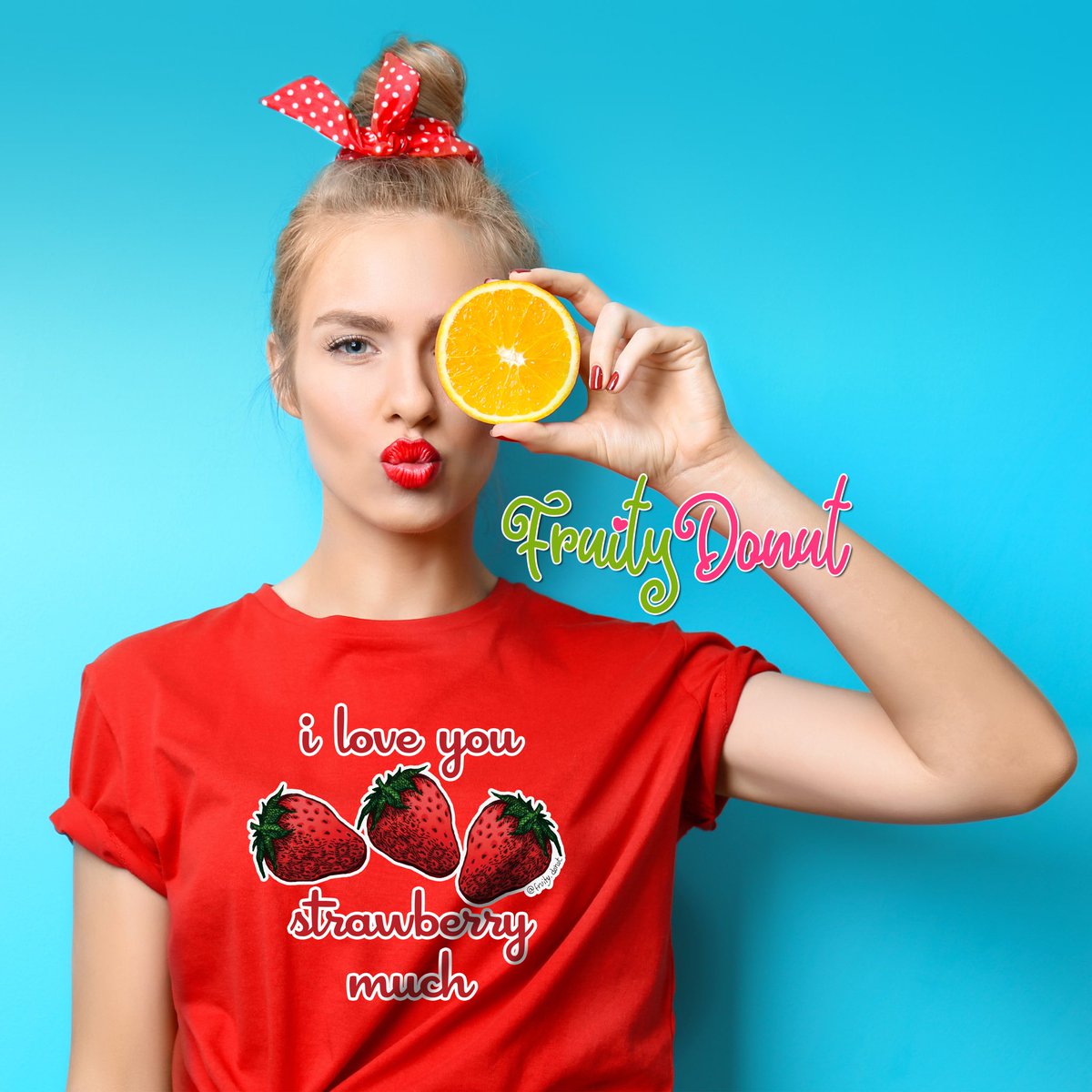 orange_cristina's tweet photo. New line of fun and #colorful t-shirts coming soon! Follow us on instagram https://t.co/kYqnvgxdNS #tshirtdesigns #funny #friendly #cute #cozy #fruitydonut https://t.co/g86ZyVcA4E