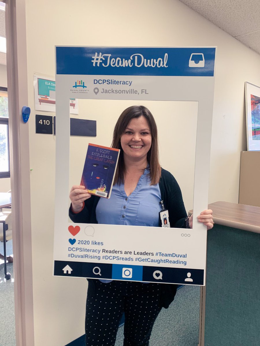 What are YOU reading?? 📖📚😊Happy Literacy week! #literacyweek #DCPSreads #booksbeloved #duvalrising #teamduval #GetCaughtReading #FLedu #CLW2020 #FLCelebratesLiteracy