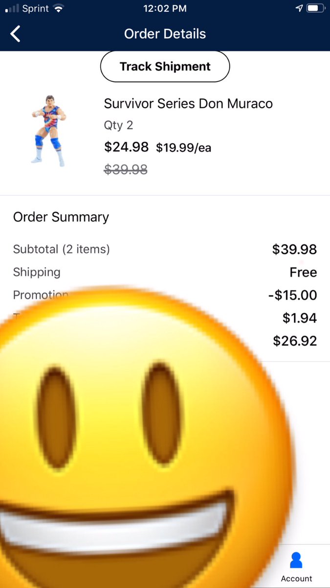MADE_909's tweet photo. After weeks and weeks of #FingerWork lol (refreshing Walmart’s website) I finally hit gold and got Muraco at retail and to top it off I had a $15 coupon #figlife #legwork #cyberwork @doingthefavor @FullyPoseable https://t.co/IzlJX6BzOG