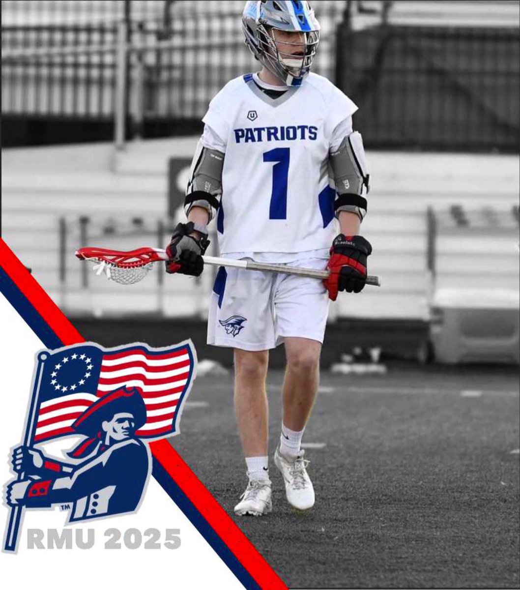 I am excited to announce my commitment to study and play Division 1 lacrosse at Robert Morris University. I would like to thank everyone in my life who has made it possible to achieve my dream. Class of 2025! #BobbyMo #ColonialPride