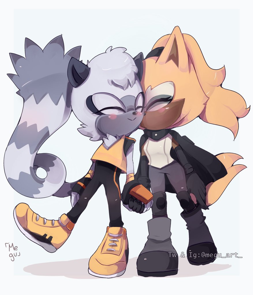 megu_art_'s tweet photo. Day 4: First kiss
____
#WhispangleWeek #WhispertheWolf #TangletheLemur #IDWSonic #WhispangleWeek20 #SonicTheHedgehog https://t.co/e6pWZWi5ay