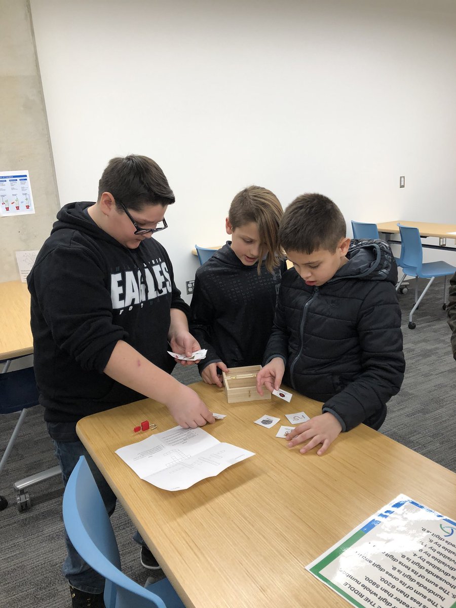 mspence85's tweet photo. Thank you, Academies of Loudoun, for a supercool experience today! Deep in thought attempting to break out!!  We’re ready to explore, research,collaborate and innovate. #Iknowwecandoit  #academiesofloudounrocks #fifthgraderocks  @DominionTrailES @LCPS_Academies https://t.co/MdNgVdM5jI