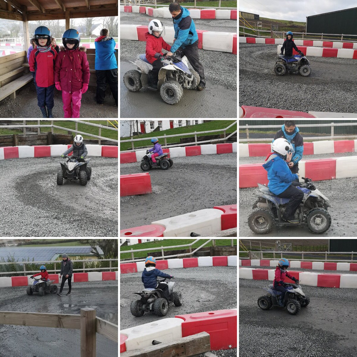 PenllergaerP's tweet photo. Grŵp 2 Quad Biking and making a splash! @PenllergaerP @Penl561 #ppsresi https://t.co/7BStNyy2DL