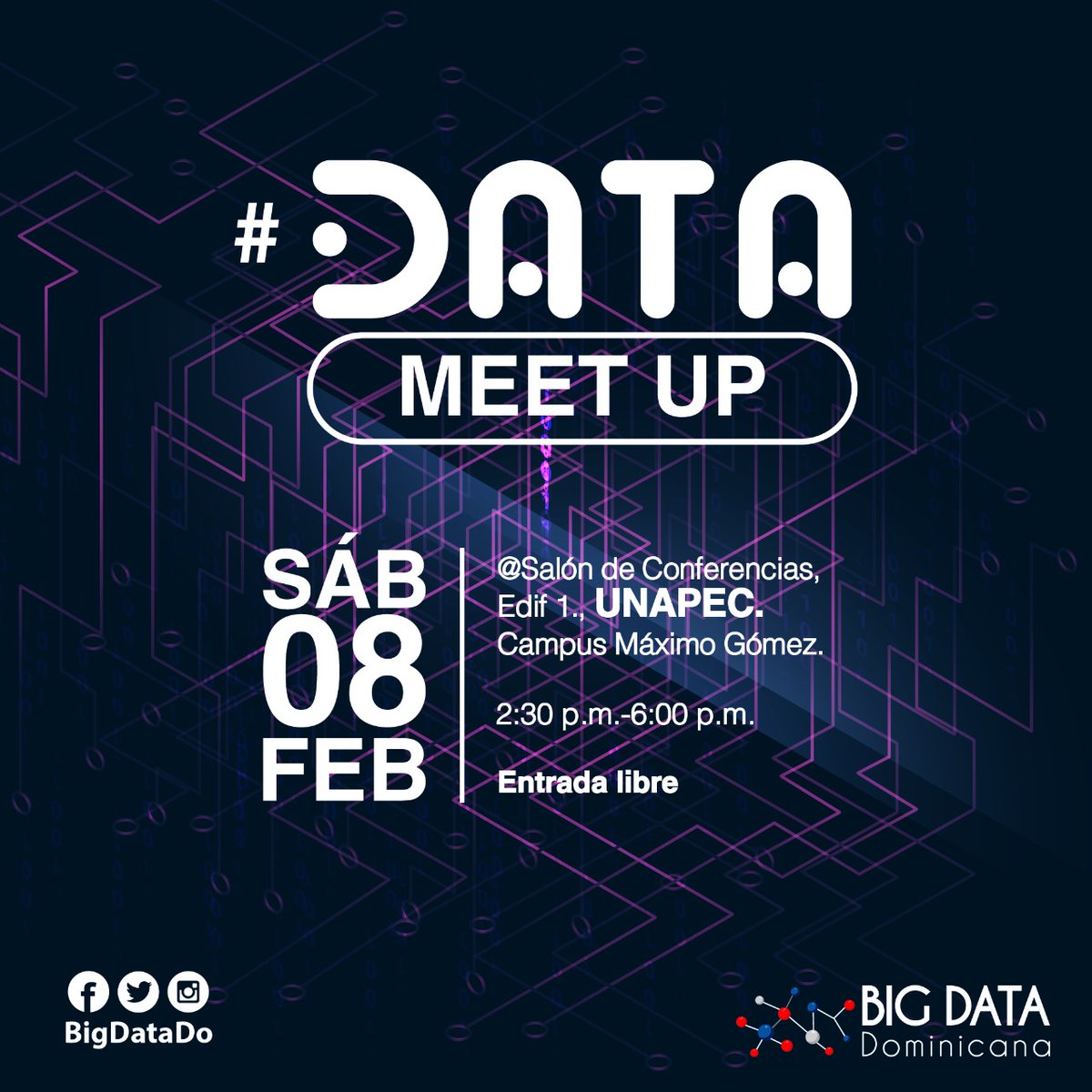 EJLantigua's tweet image. #DataMeetup #BigDataDO

Acompañarnos en nuestro próximo encuentro, en dónde mostraremos varios temas de interés en el mundo de la Ciencia de los datos y tecnologías avanzadas de la mano de nuestros expertos.

@BigDataDOM
