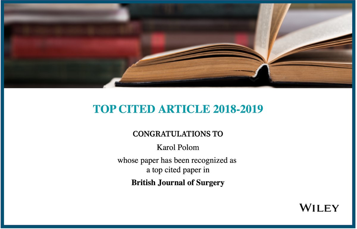 thank You <a href="/BJSurgery/">BJS</a> for professional editorial help also big  #teamwork + supervision <a href="/RovielloFranco/">Franco Roviello</a> @LuigiMaranoMD #MarrelliDaniele  #RovielloGiandomenico @rafbrigante72 #TanPatrick #SavelliVinno #gastriccancer #surgicalresearch <a href="/AouSenese/">AouSenese</a> <a href="/unisiena/">Università di Siena</a>  bjssjournals.onlinelibrary.wiley.com/doi/full/10.10…