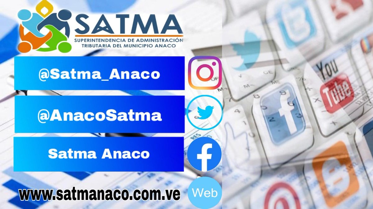 AnacoSatma's tweet photo. Puedes comunicarte con nosotros y mantenerte informado por nuestras redes sociales. https://t.co/erfybvgAVx