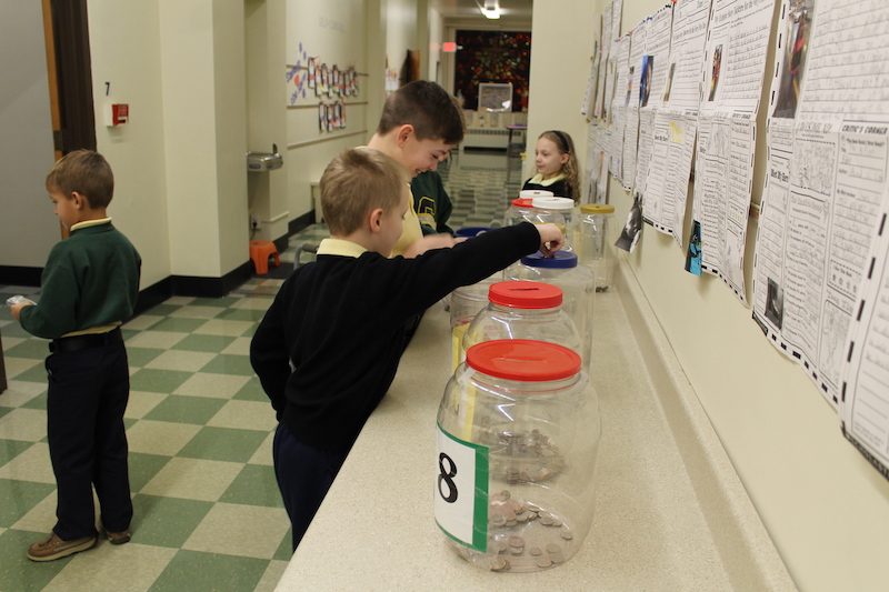harmonycolumbus's tweet photo. Thank you to the amazing students and staff at St. Catharine School for showing that Kindness is their Superpower and choosing Harmony Project as their Penny Wars beneficiary! We had a great time visiting this morning. #forharmony https://t.co/l1NdUirp6Q