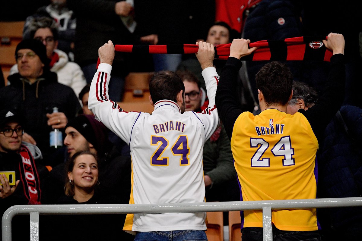 AC Milan To Wear Black Armbands In Memory Of Kobe Bryant Despite Not  Getting Approval - SPORTbible