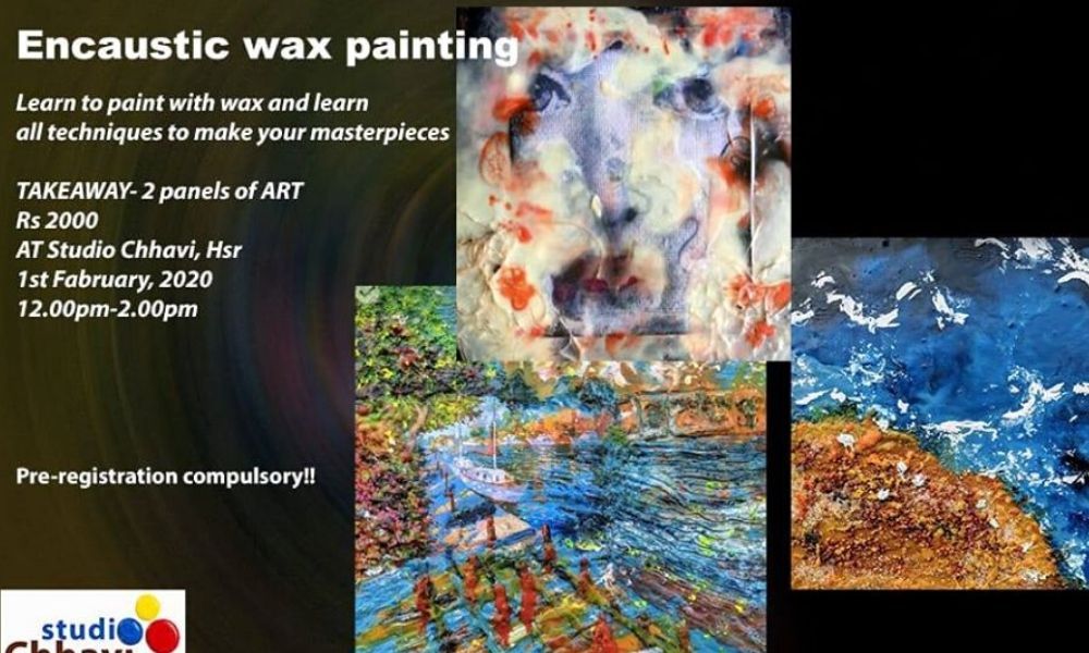 #DailyWorkshop  Encaustic Wax Painting Workshop: By Priyanka Gupta – #limitedseats #BookNow 
<a href="/Skilltivate/">Skilltivate</a> buff.ly/36y77G0